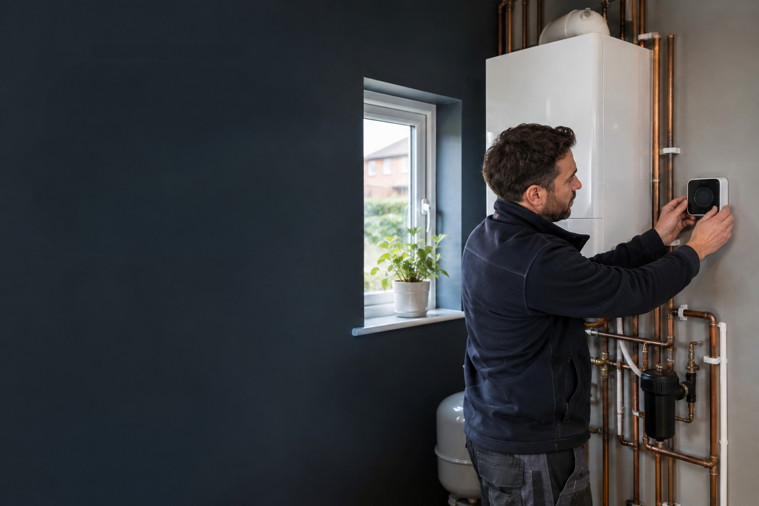 Boiler Controls Upgrade carried out by a qualified heating engineer