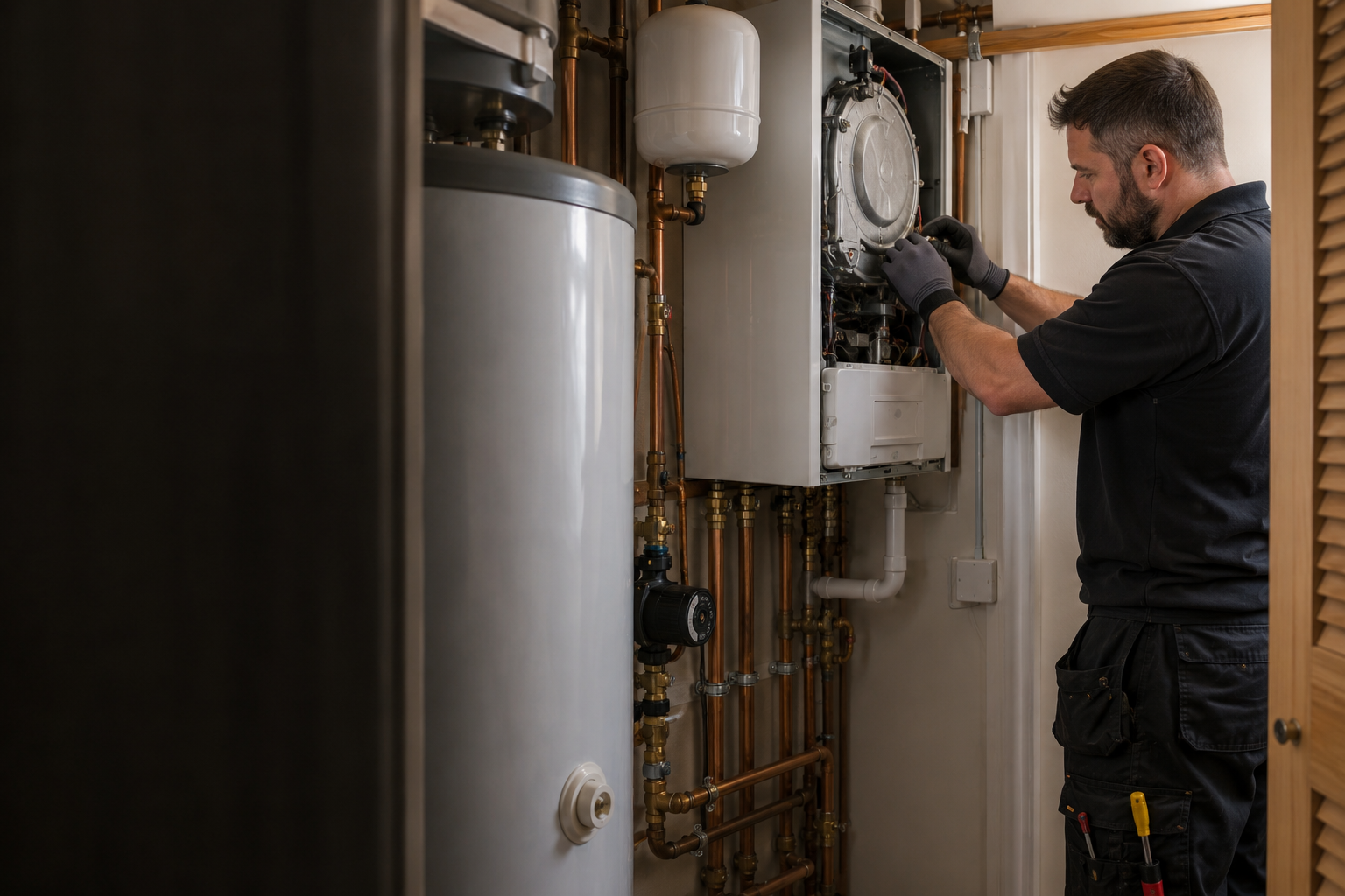 System Boiler Replacement carried out by a qualified heating engineer